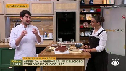 Nougat, o famoso torrone de chocolate | Band Receitas