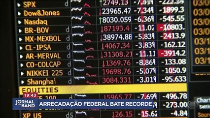 Arrecadação federal bate recorde e atinge R$ 209 bilhões