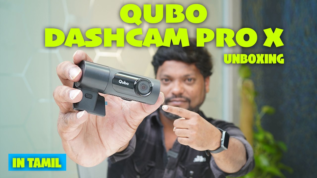 Qubo Dashcam Pro X Unboxing & Review in Tamil | Giri Mani