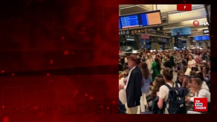 Fransa'da yüksek hızlı tren ağına sabotaj saldırıları