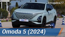 Omoda 5 2024 - Maniobra de esquiva (moose test) y eslalon | km77.com
