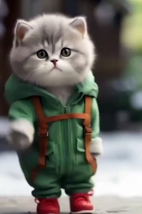 Dancing cat
