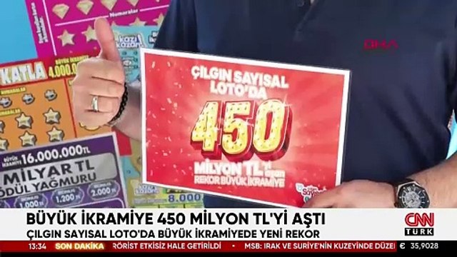 Video Haber | Büyük ikramiye 450 milyon TL'yi aştı