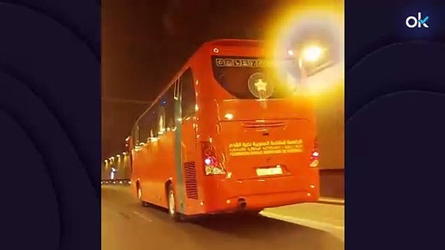 Pillan a Achraf Hamiki conduciendo el autobús de Marruecos en los Juegos
