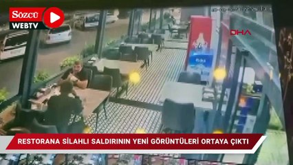 Esenyurt'ta restorana silahlı saldırının yeni görüntüleri ortaya çıktı