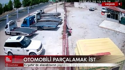 Kırşehir’de alacaklısının yaptıkları karşısında sinir krizi geçirdi