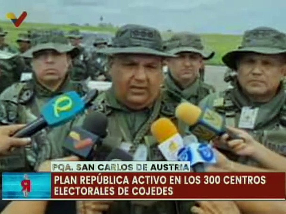 Cojedes | Plan República desplegó más de 28 mil efectivos de seguridad en la región llanera