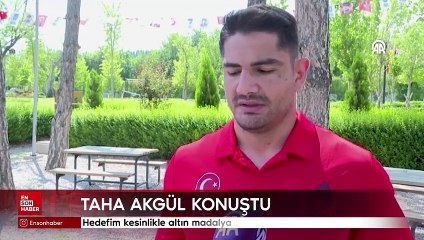 Taha Akgül'ü madalya ve bebek heyecanı sardı