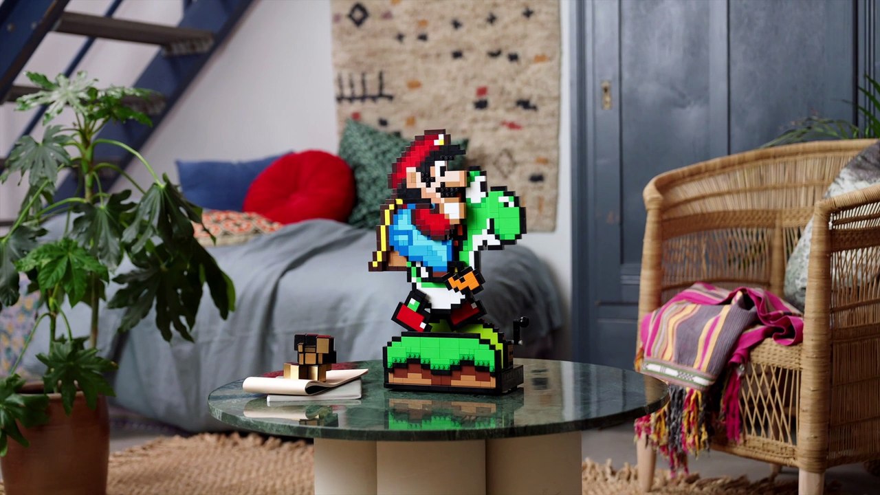 LEGO x Super Mario World - Set Mario & Yoshi