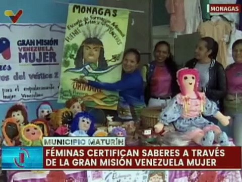 Monagas | GMVM certificó estudios de féminas para impulsar la economía familiar y comunal
