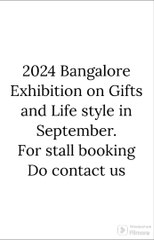Upcoming Bangalore exhibition on lifestyle and gifts