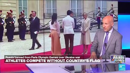 Conflicts 'loom large' over Olympics as Macron welcomes world leaders