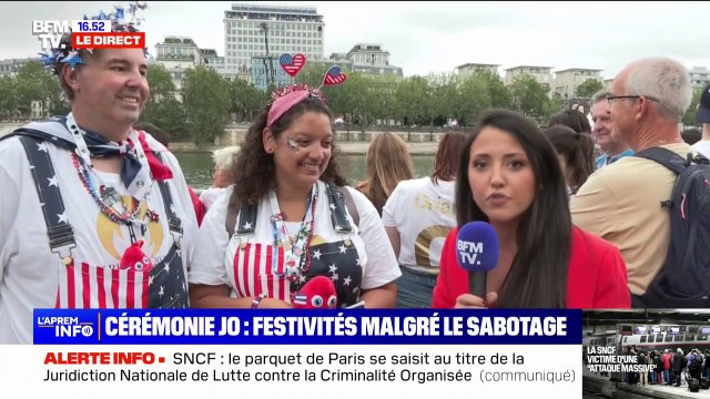 Pour moi, c'était un rêve : l'excitation de Melany, touriste américaine, à quelques heures de la cérémonie d'ouverture des Jeux olympiques de Paris 2024