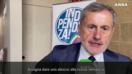 Alemanno: "Costruire un sovranismo piu' consapevole"