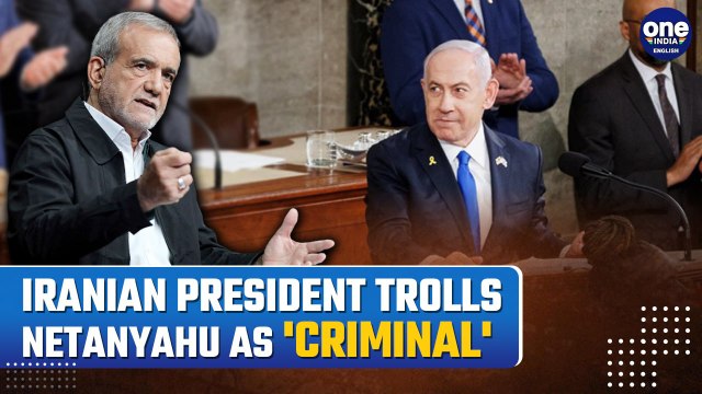 Iran’s President-Elect Masoud Pezeshkian Condemns U.S. Lawmakers’ Applause for Israeli PM Netanyahu