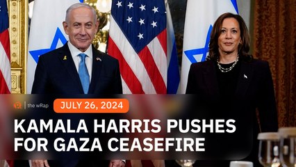 Harris pushes Netanyahu to ease suffering in Gaza: ‘I will not be silent’