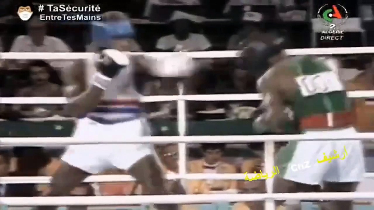 Jeux olympiques 1984 : Combat de Mustapha Mouss...