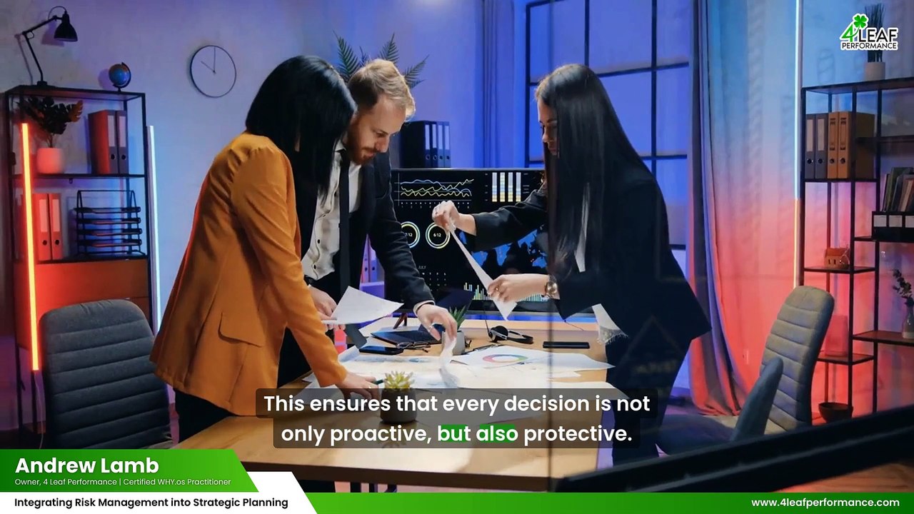 Integrating Risk Management into Strategic Planning
