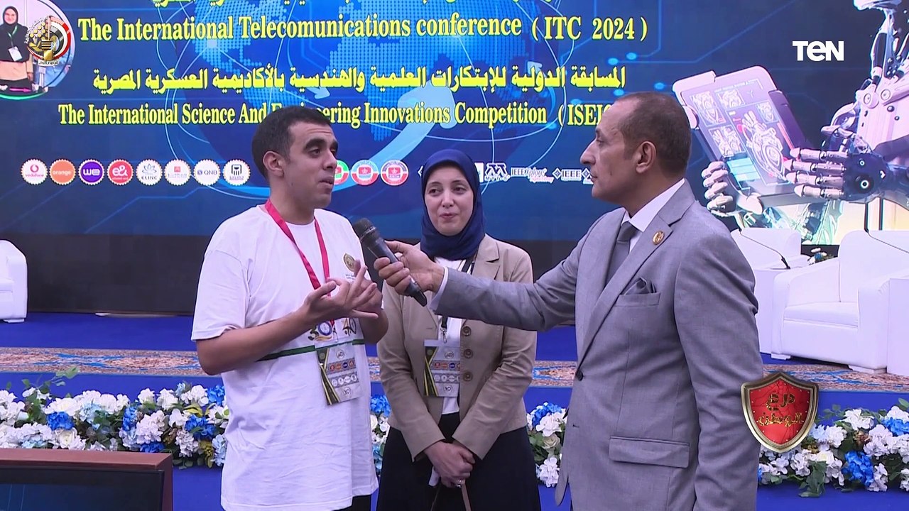 لقاء مع عدد من المبتكرين من ذوي الهمم على هامش فعاليات المؤتمر العلمي للاتصالات بالأكاديمية العسكرية