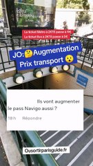 L'augmentation des prix pendant les jeux olympiques de Paris