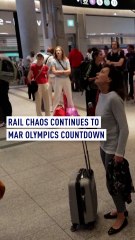 Rail chaos continues to mar Olympic countdown