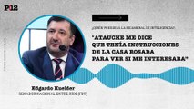 Kueider reconoció que Atauche lo convocó a presidir la comisión de Inteligencia por 