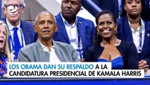 Los Obama dan su respaldo a la candidatura presidencial de Kamala Harris