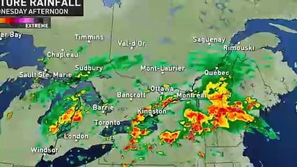Severe Thunderstorm & Tornado in Canada