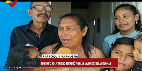 Gobierno nacional entregó nuevas viviendas y un módulo educativo en el estado Amazonas