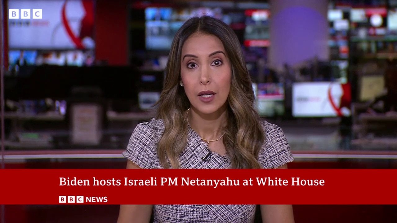 Kamala Harris tells Benjamin Netanyahu 'it is time' to end war in Gaza - BBC News