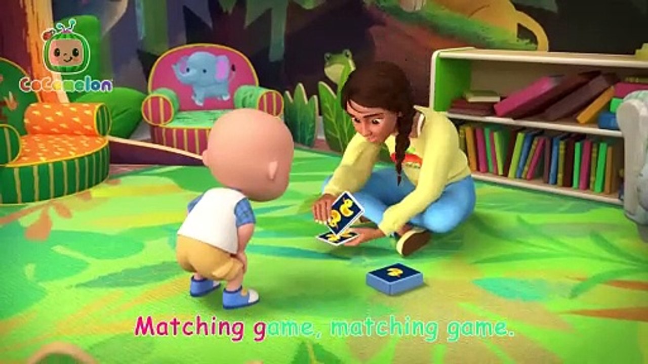 Matching Game Song! - Learn Colors & Numbers with JJ - CoComelon Nursery Rhymes & Kids Songs