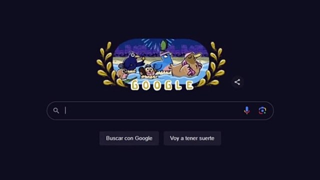 Google celebra los Juegos Olímpicos de París con un Doodle