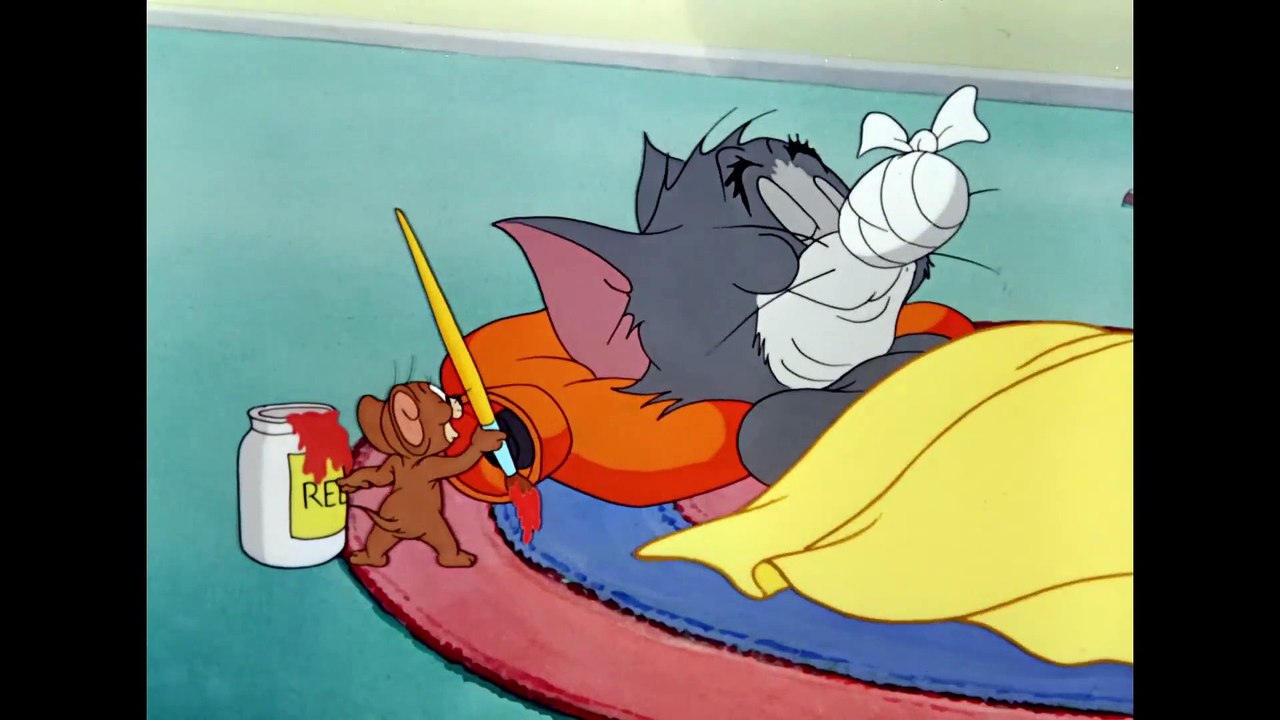 Tom _ Jerry _ Is Jerry Taking Care of Tom_ _ Classic Cartoon-MSHS ...