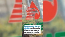 Pemex reporta fuertes pérdidas en el segundo trimestre por caída en sus ventas al exterior