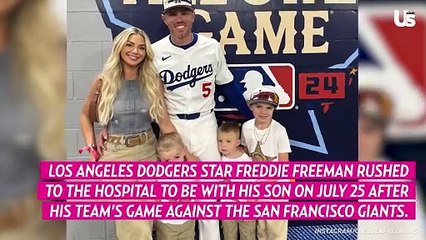 MLB Player Freddie Freeman’s Son Can’t ‘Stand or Walk’ After Hospitalization for Transient Synovitis