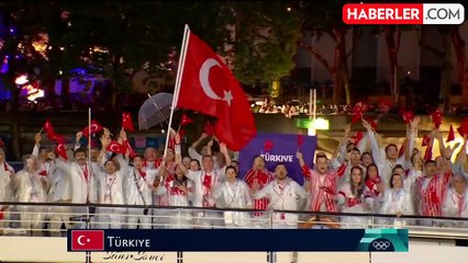 Fransa'da tarihi anlar! 2024 Olimpiyat Oyunları'nın açılışı Sen Nehri'nde gerçekleştiriliyor
