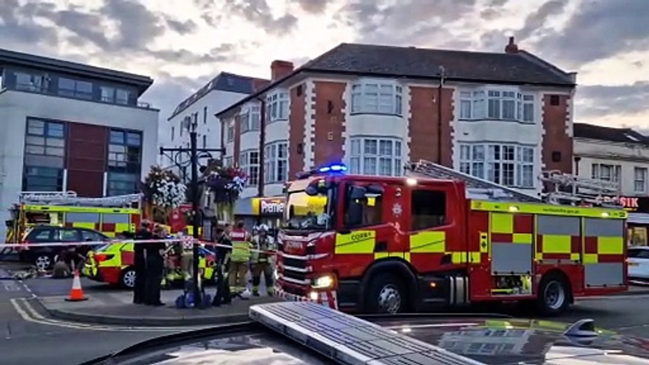 Fire at Dalkeith Place Kettering - video Dailymotion