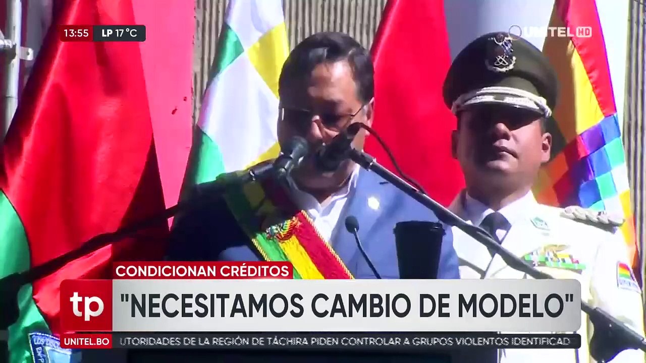 Creemos le pide a Luis Arce que presente “un plan creíble” si quiere más créditos externos