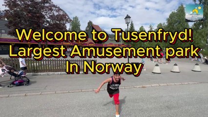 Tusenfryd Norway's largest amusement park | A complete guide with all attractions #4k #tusenfryd