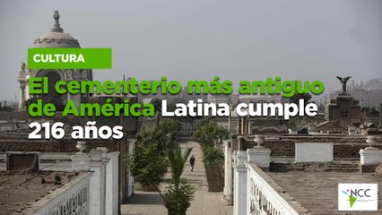 El cementerio más antiguo de América Latina cumple 216 años