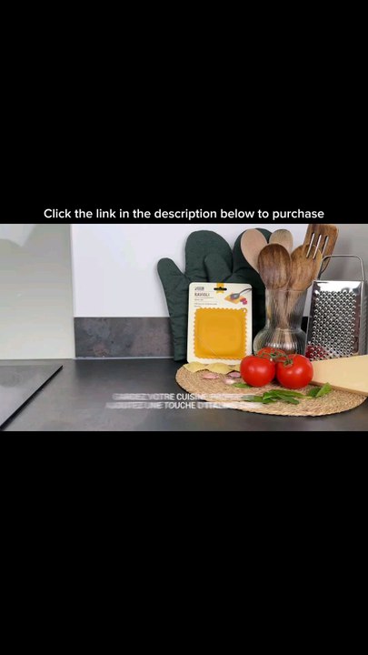 Ravioli Shaped Spoon Holder for Kitchen Counter | Nice and Cute Kitchen Accessories | of a Collection of Unique Pasta-Shaped Kitchen Gadgets | by Monkey Business