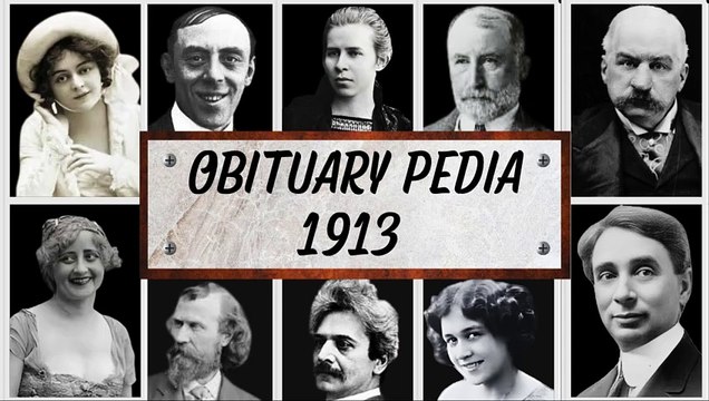 Famous Hollywood Celebrities We've Lost in 1913 - Obituary in 1913