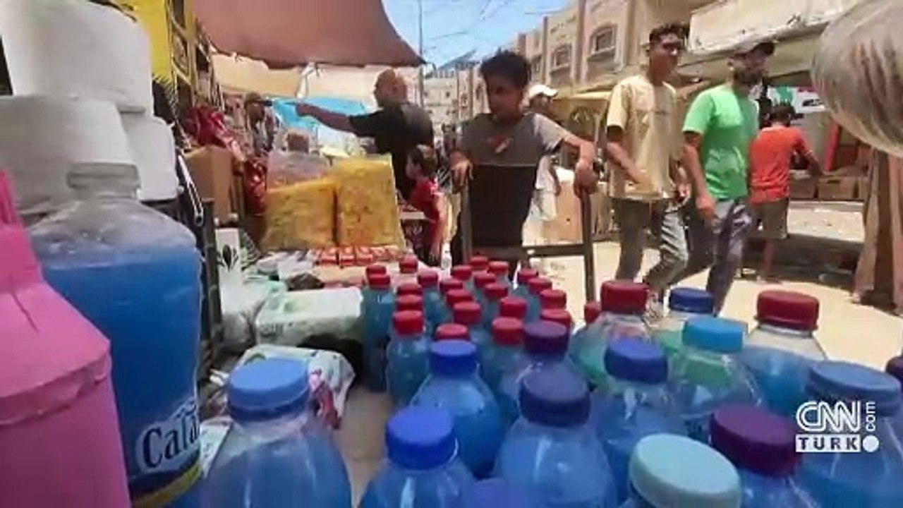Gazze'de hijyen sıkıntısı büyüyor!