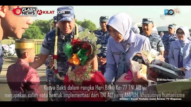 Tinjau Karya Bakti di Sulsel, KASAU: TNI AU Bantu Ringankan Kebutuhan Bangsa Indonesia