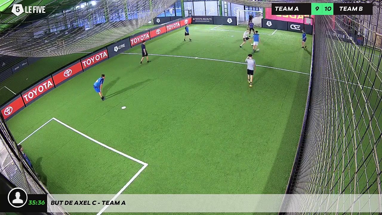 But de Axel C - Team A
