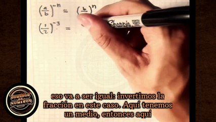  ¿CÓMO SOLUCIONAR fracciones cuando llevan exponentes con signos negativos? (Ejemplos).