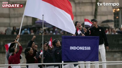 Parade Atlet Olimpiade Paris 2024 Diwarnai Hujan Deras