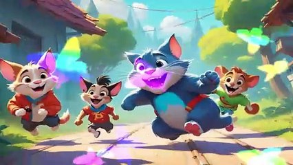 "Tom and Jerry Kids: Animated Song | Fun and Catchy Tune for All Ages!"