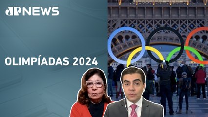 Jogos de Paris têm abertura oficial realizada no Rio Sena; Dora Kramer e Cristiano Vilela comentam