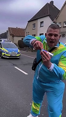 Drinking behind the police #fast #drink #funy